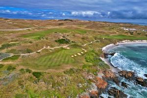 Cape Wickham 17th Green Aerial 2026